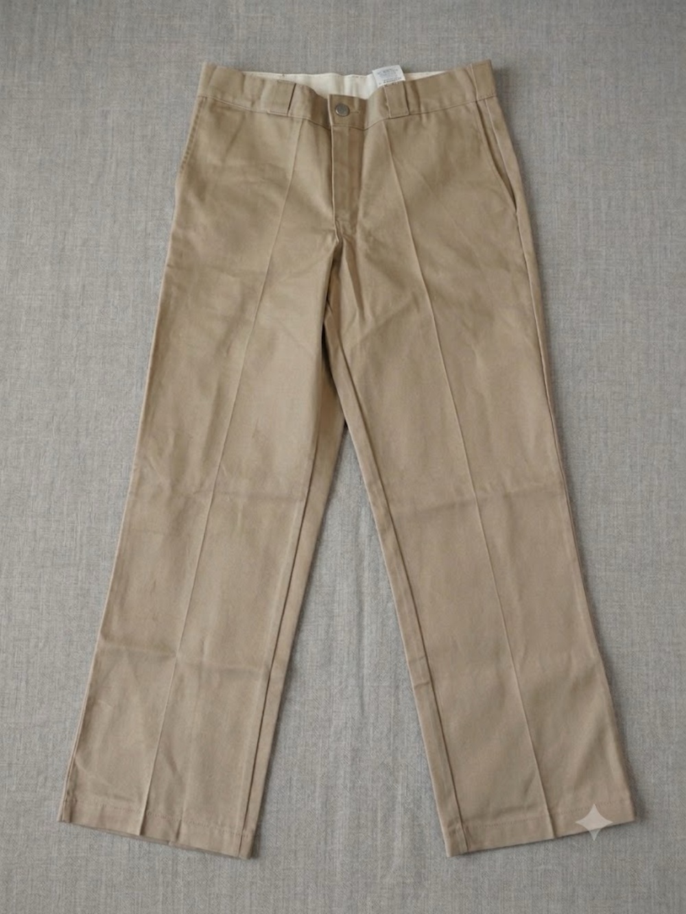 Dickies 874 Men’s Khaki Work Pants - Classic Straight Fit - Picture 2 of 4